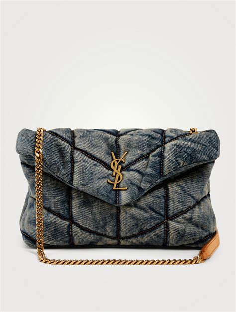 macy ysl tote bag|ysl denim tote.